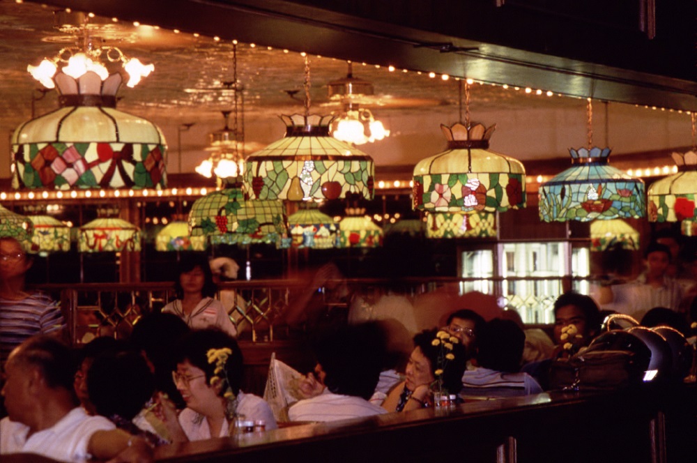 The Swensen’s restaurant at Changi Airport Terminal 1 in the 1980s